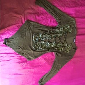 fashion nova green bodysuit